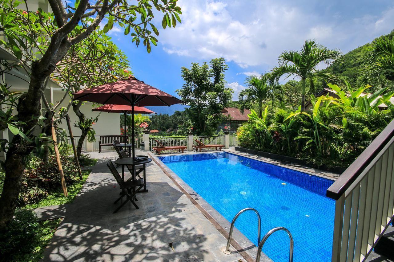 Dewi Villa Padangbai Hotel Kültér fotó